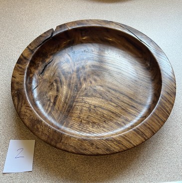 This Burr Bowl won a commended certificate for Keith Leonard